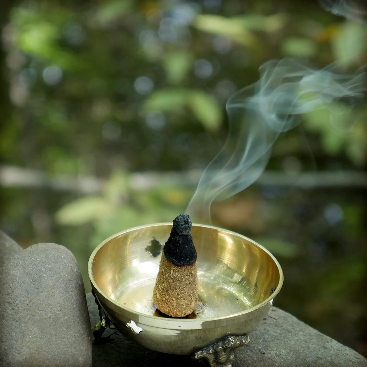 Prabhujis Gifts Palo Santo Incense Cones - 6 Pack Spiritual Aromas