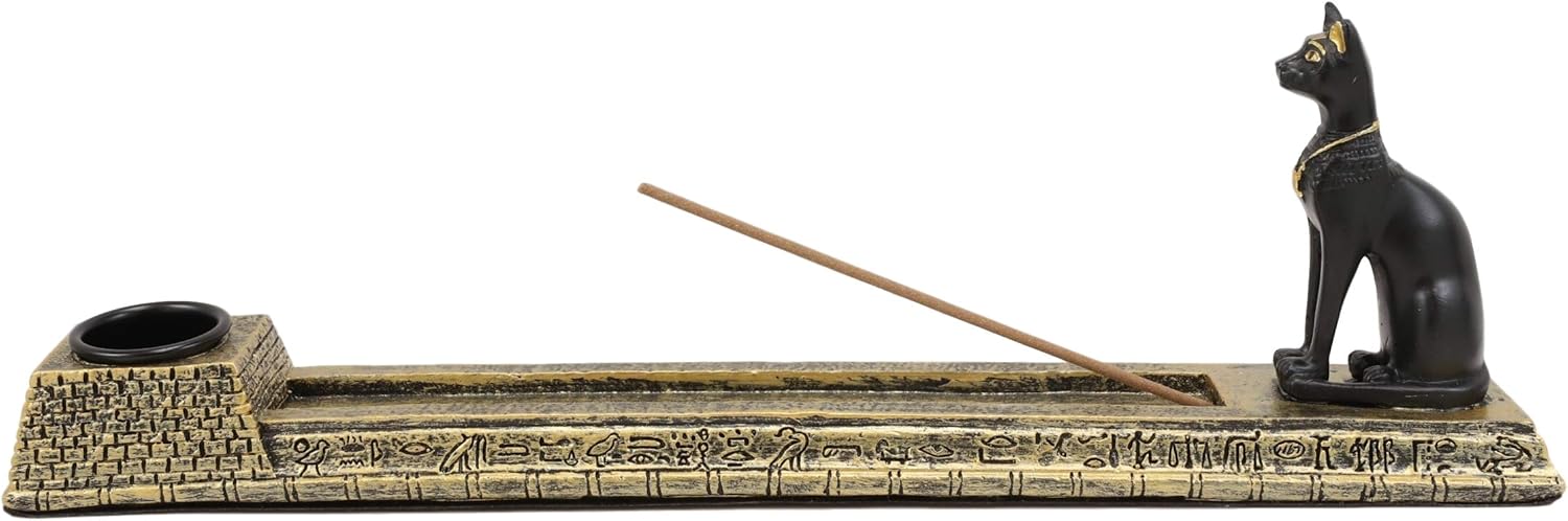 Ebros Gift Bastet Goddess Incense Holder Sculpture
