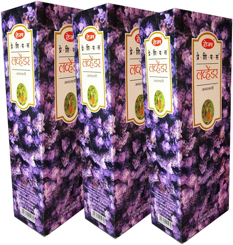 HEM Precious Lavender Bulk Incense 360 Sticks