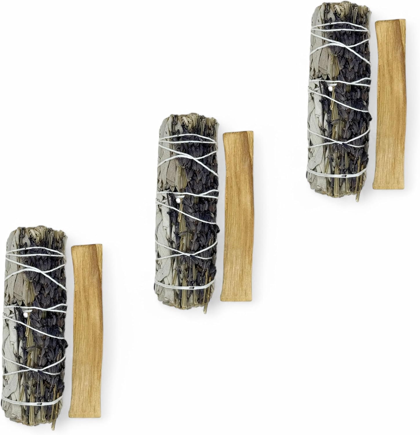 Organic California White Sage Palo Santo Smudge Bundle