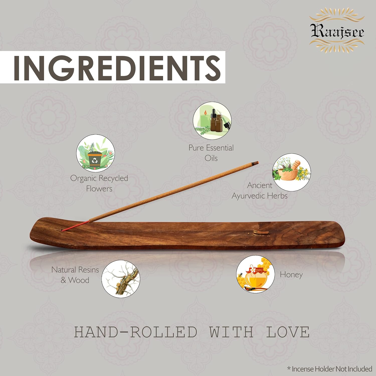 Raajsee Citronella Incense Sticks 100 gm Pack