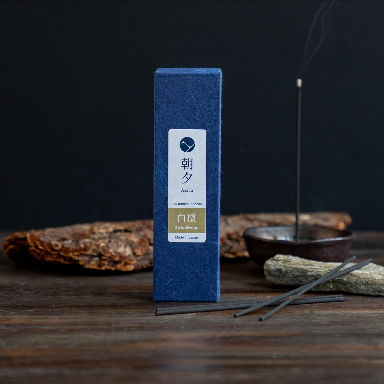 Asayu Japan Natural Sandalwood Incense Sticks Sample Size 20g