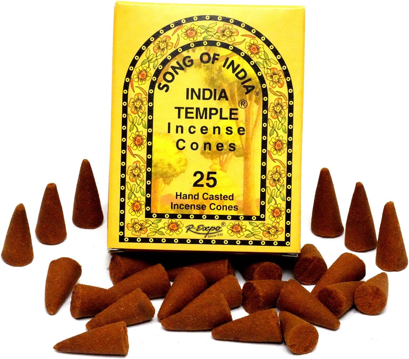 Song of India India Temple Incense Cones Box of 25