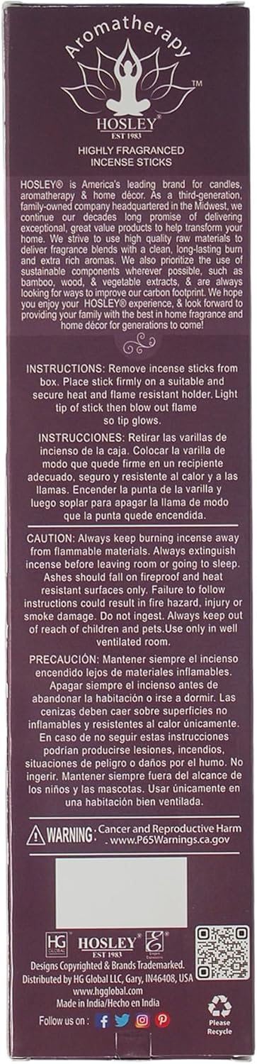 Hosley 120 Pack Frankincense Incense Sticks