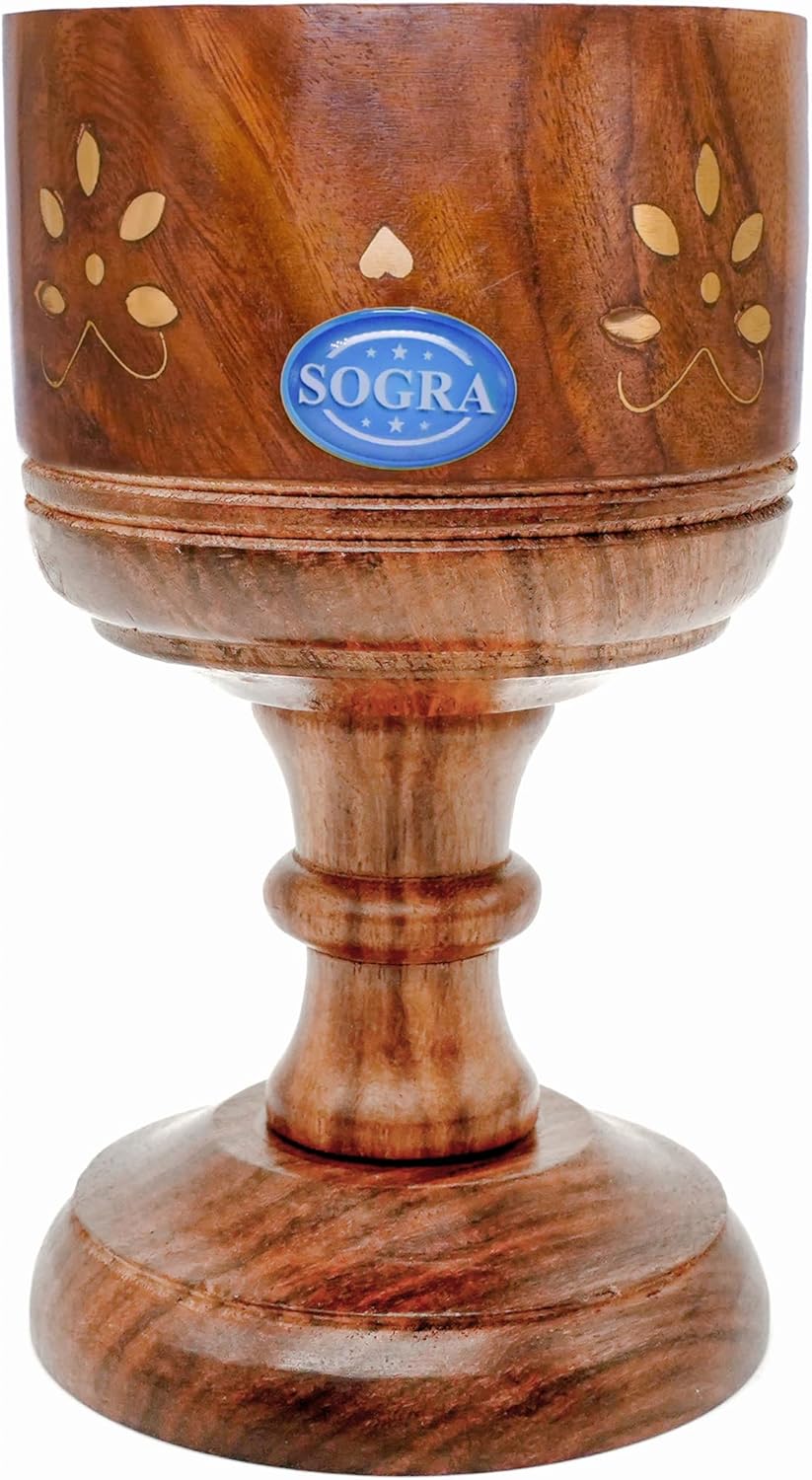 Sogra Wooden Incense Burner with Dhoop Stand