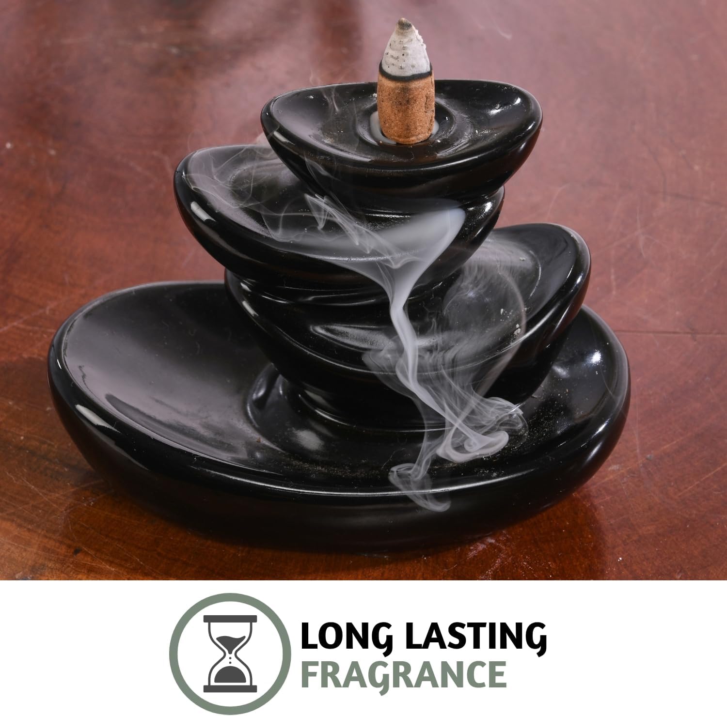 Folkulture Backflow Incense Cones Set of 6 for Meditation