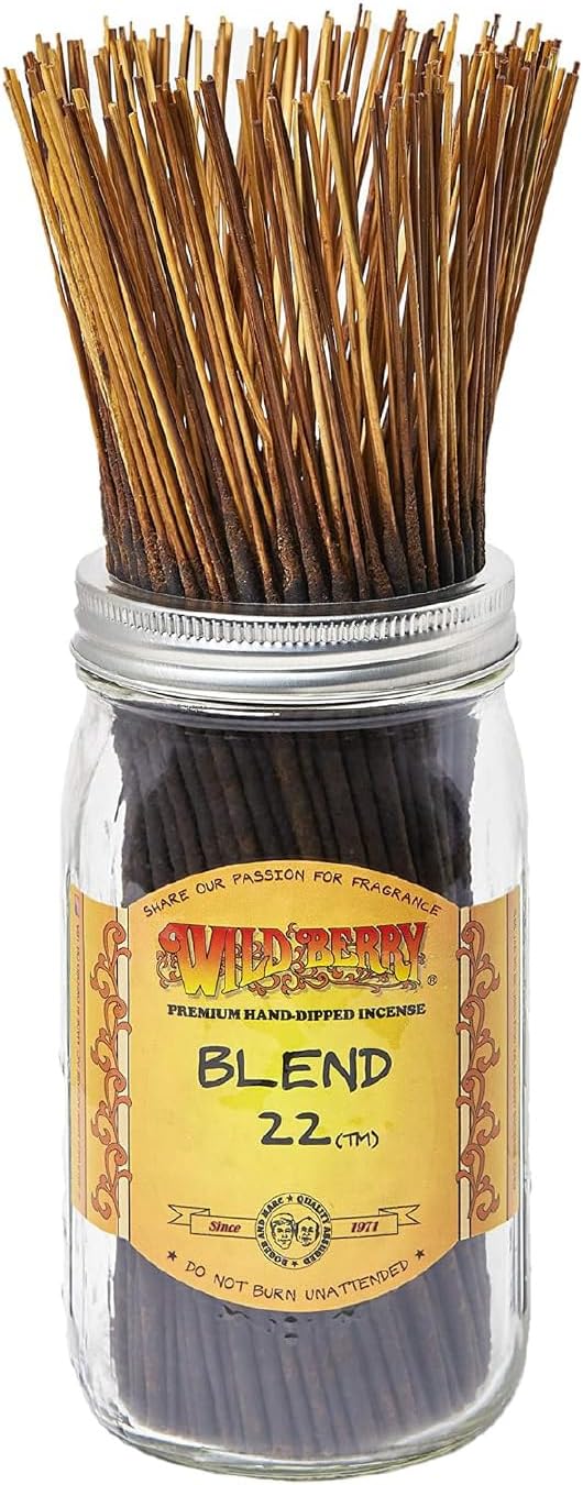 Wild Berry Incense Sticks - 100 Count Fruity Mix