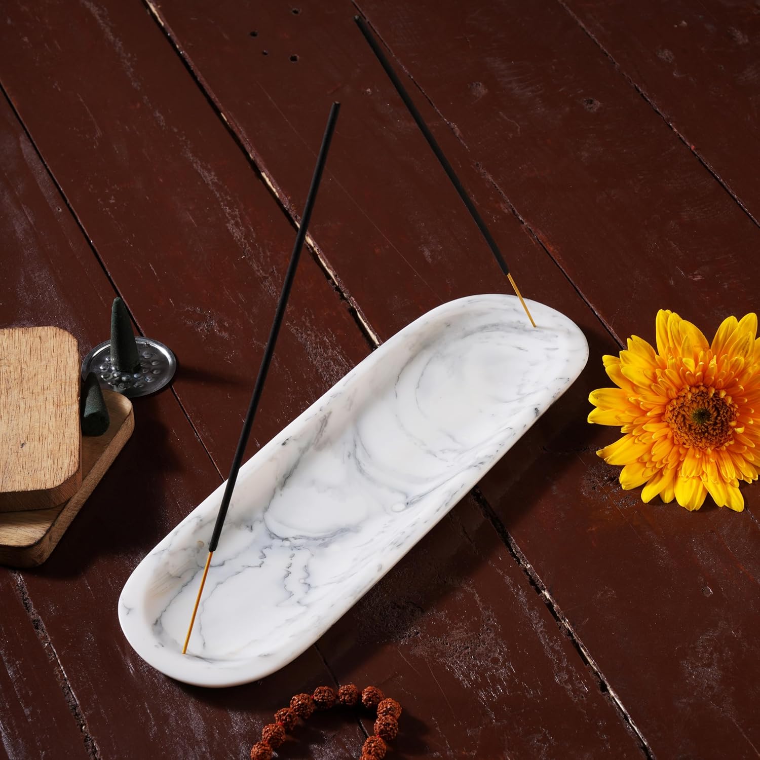 Ajuny Incense Holder for Sticks and Resin