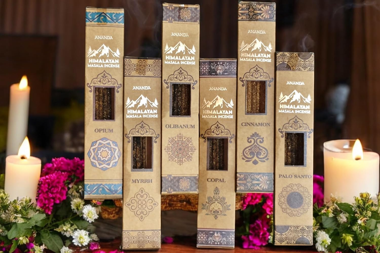 Himalayan Masala Smudge Incense Sticks 60 Pack