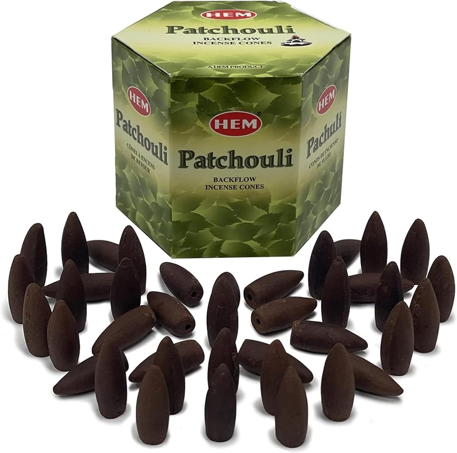 Patchouli Backflow Incense Cones for Aromatic Smoke Fountain