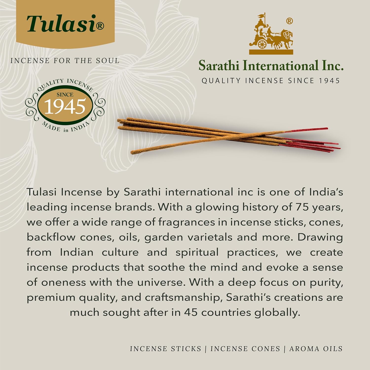 Salco Lavender Box of Six Incense Sticks