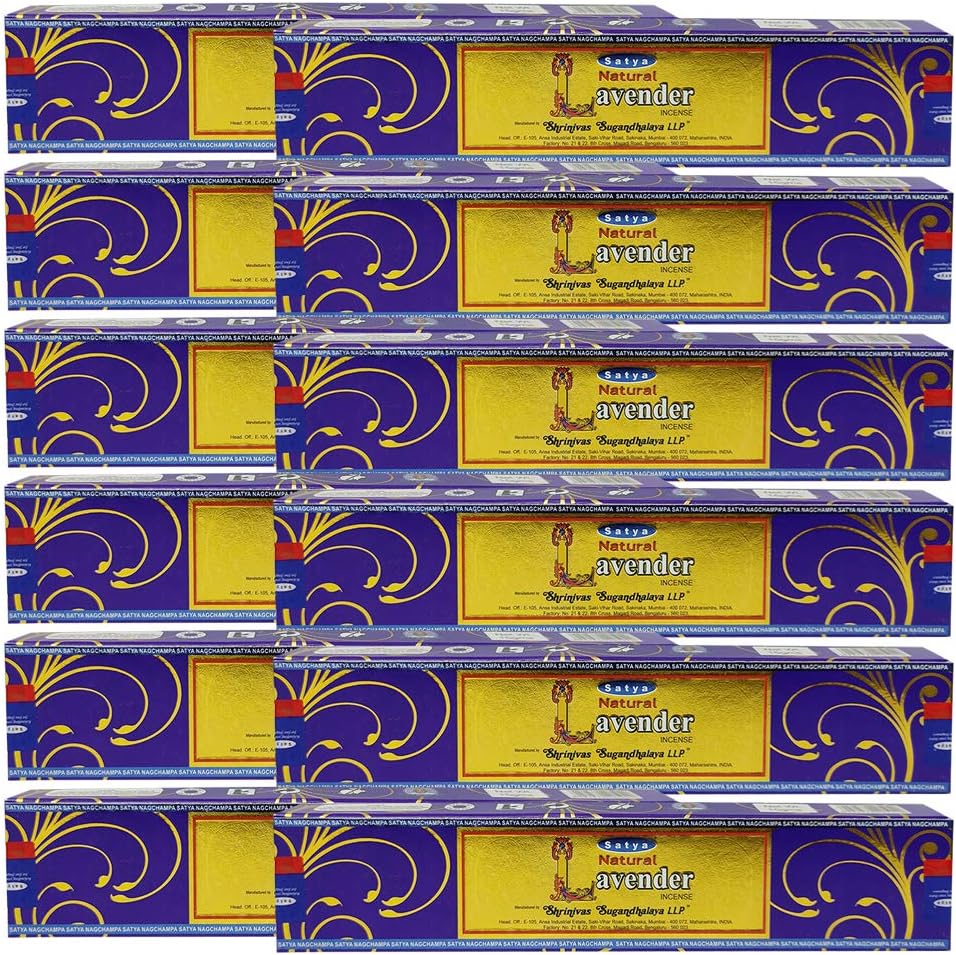 Natural Lavender Incense Sticks and Holder Bundle