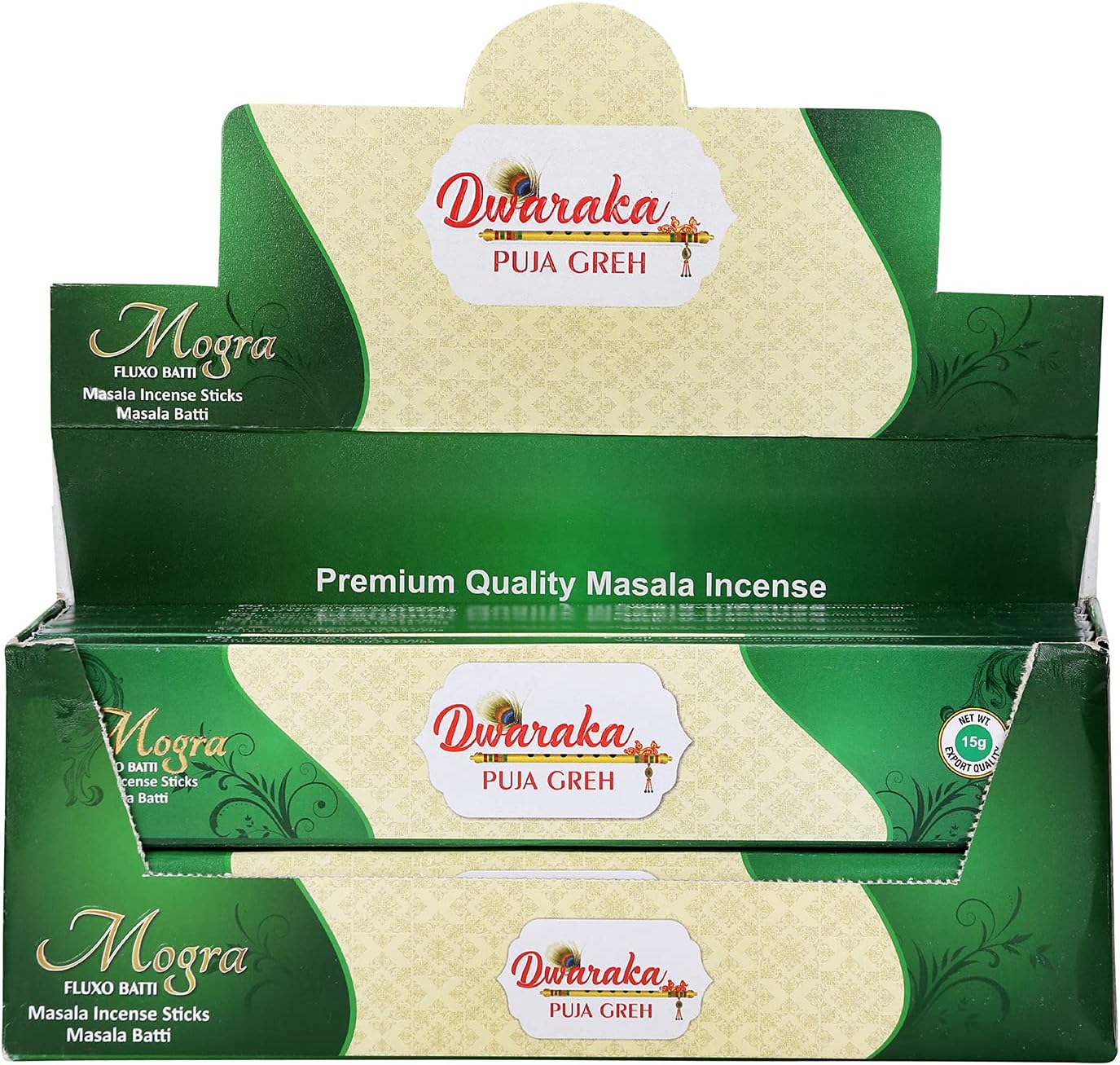 Dwaraka Incense Sticks - Mogra Jasmine 100 Sticks Natural Chemical Free