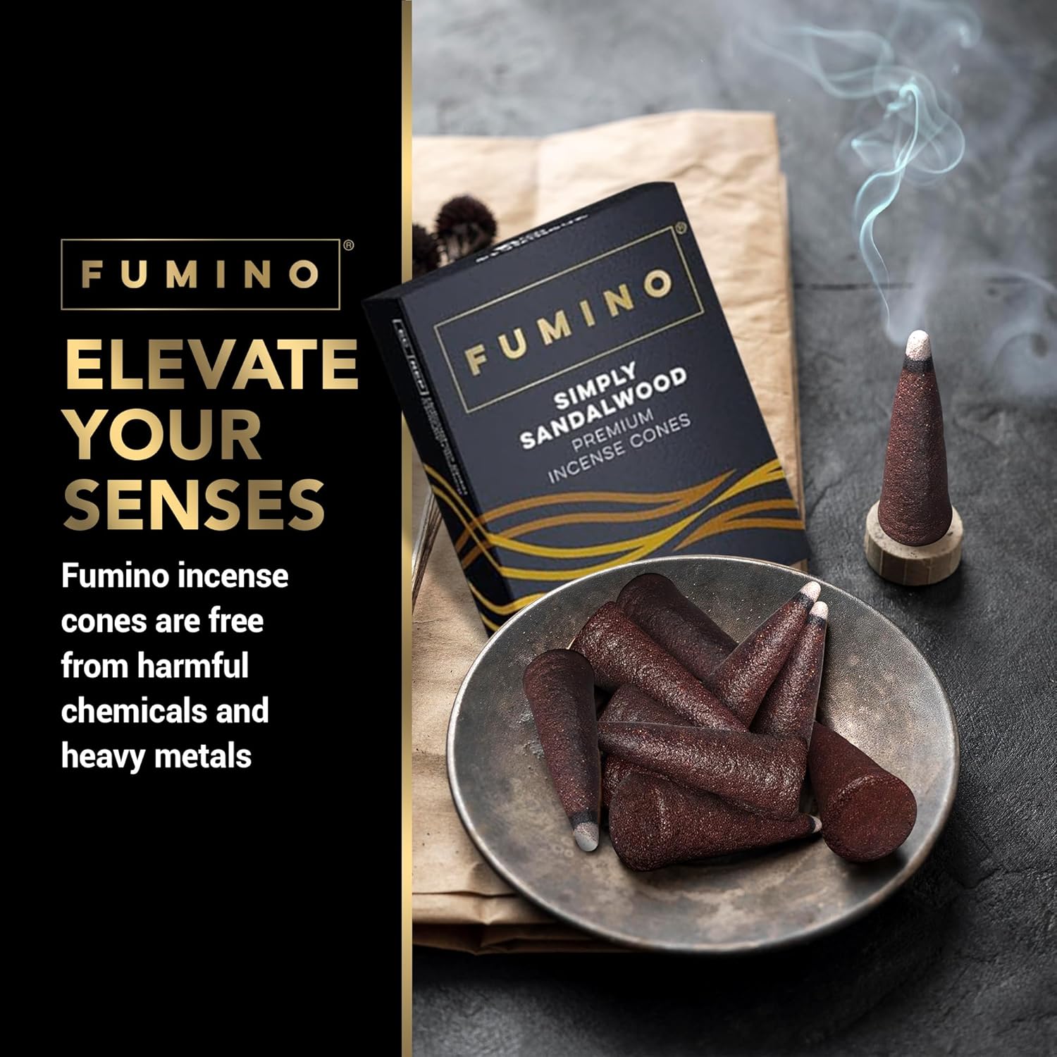 Fumino Incense Cones Tropical Multipack 6 Boxes 90 Pieces