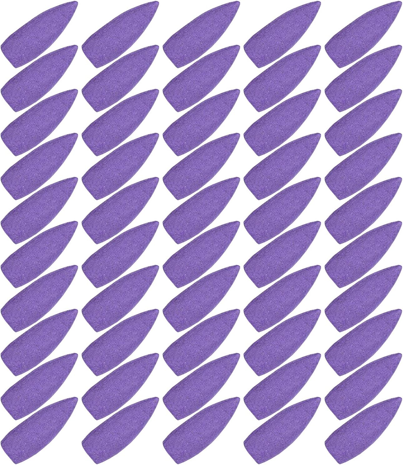 Zerodis 50Pcs Lavender Backflow Incense Cones
