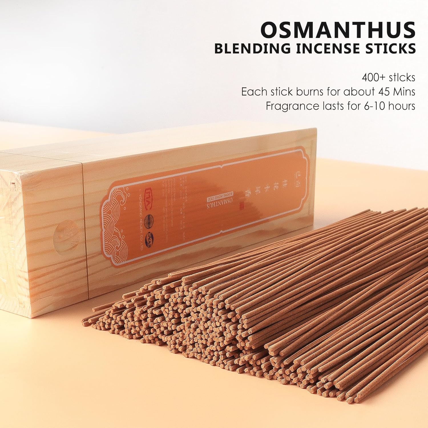 400 Pieces Osmanthus Blending Incense Sticks