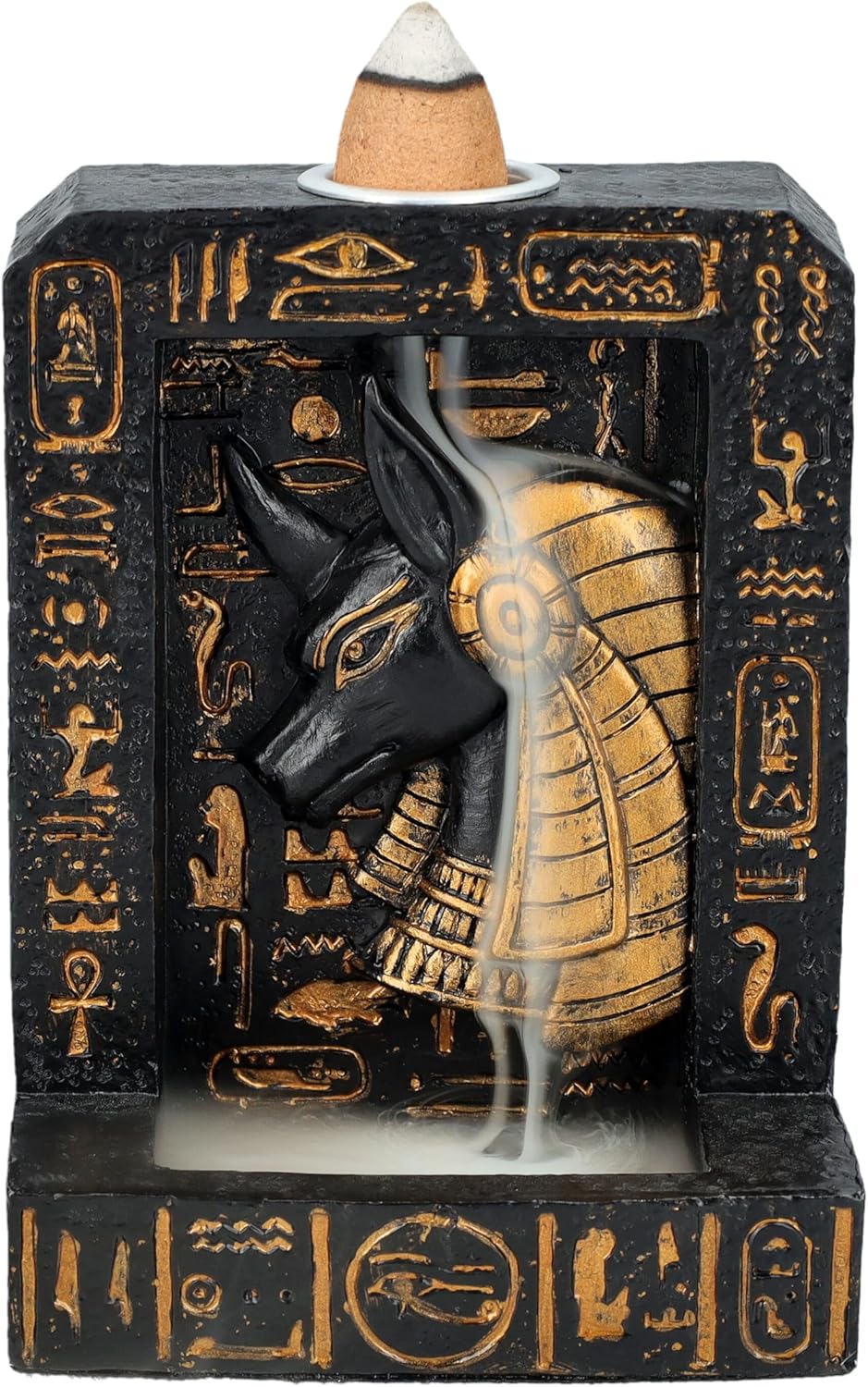Pacific Giftware Anubis Backflow Incense Burner Sculpture