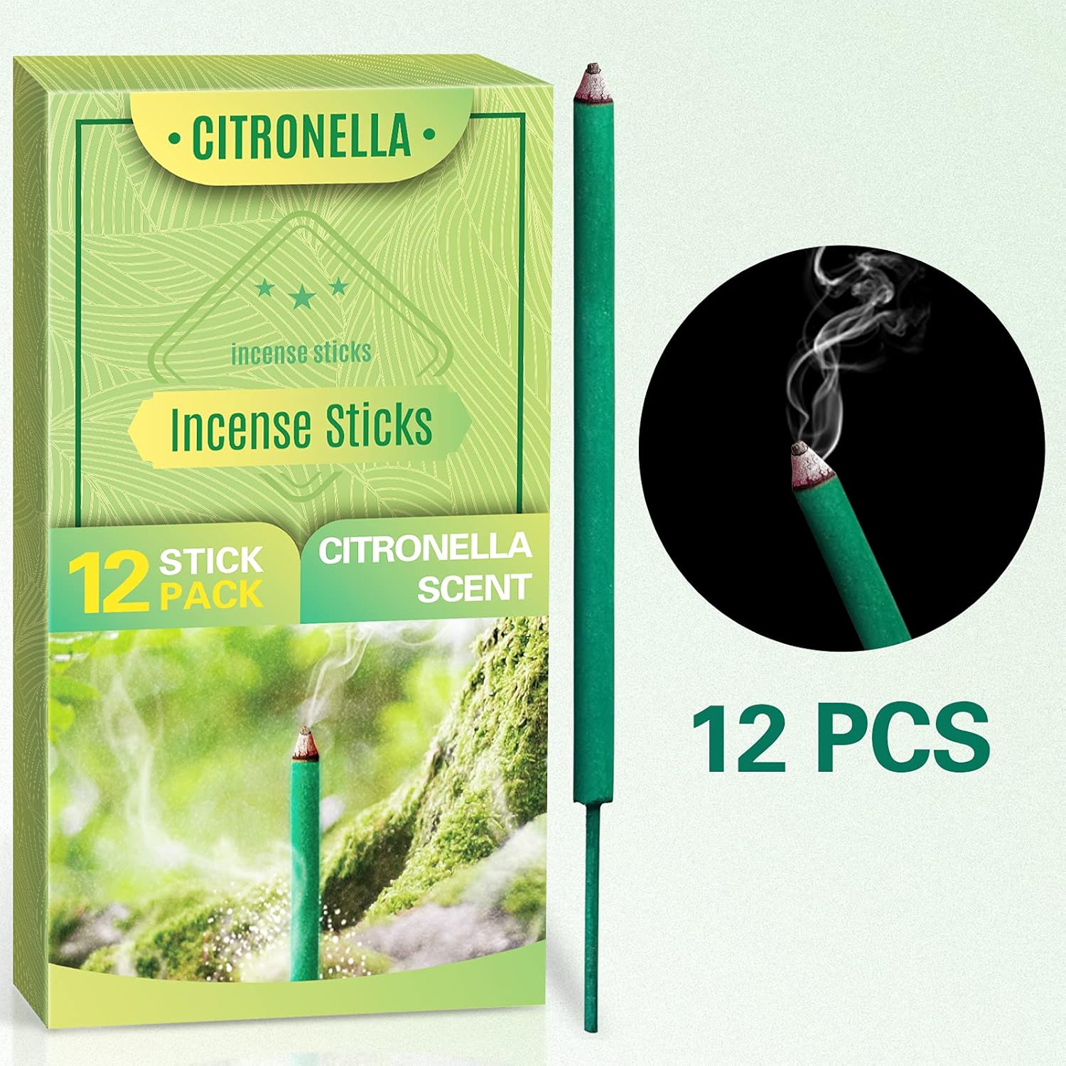 SCENTORINI Citronella Incense Sticks 12 PCS