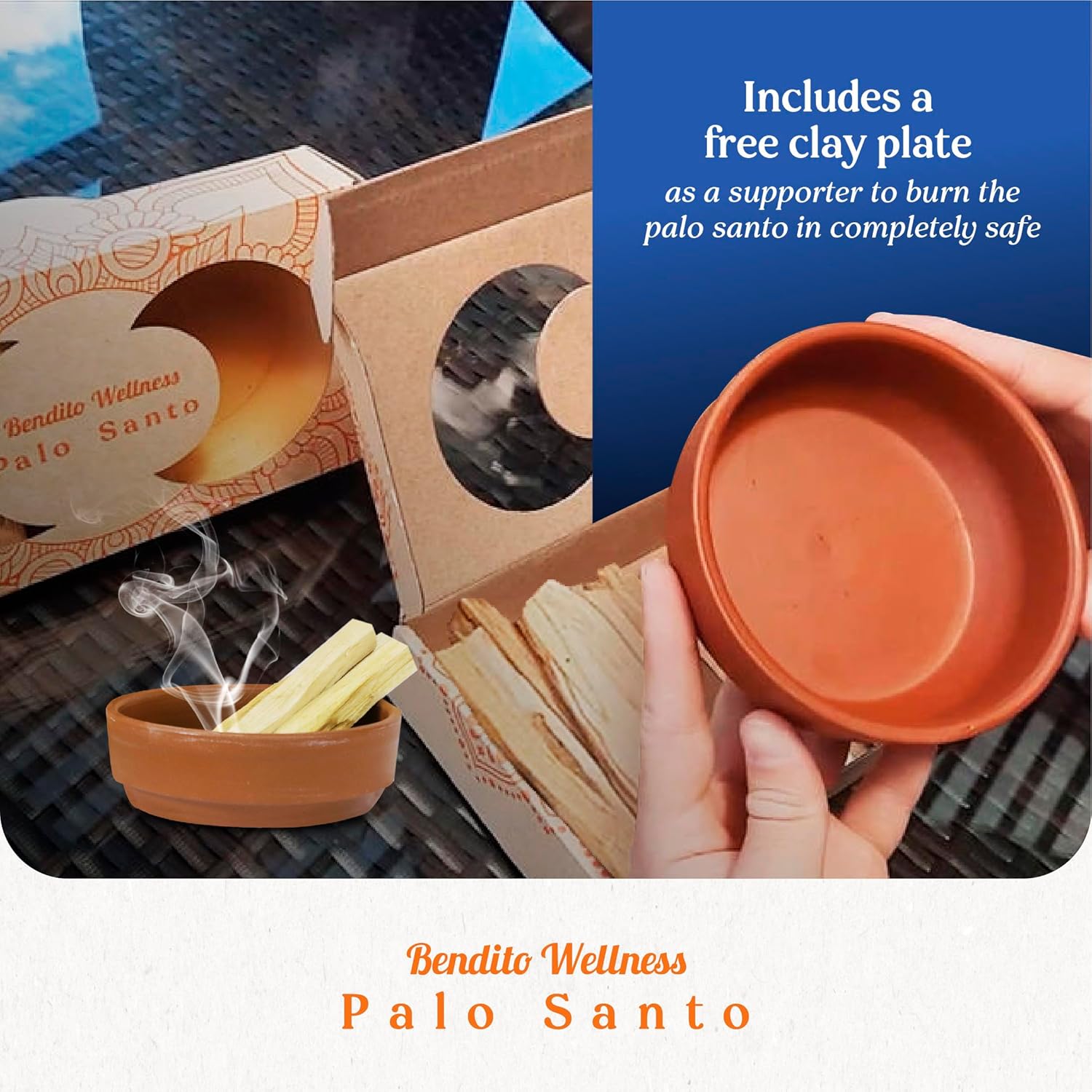Bendito Wellness Palo Santo Sticks 20-Pack 110g