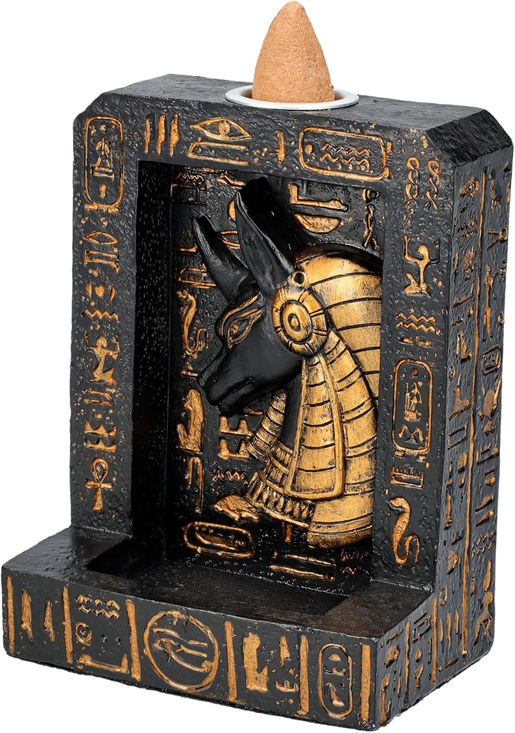 Pacific Giftware Anubis Backflow Incense Burner Sculpture