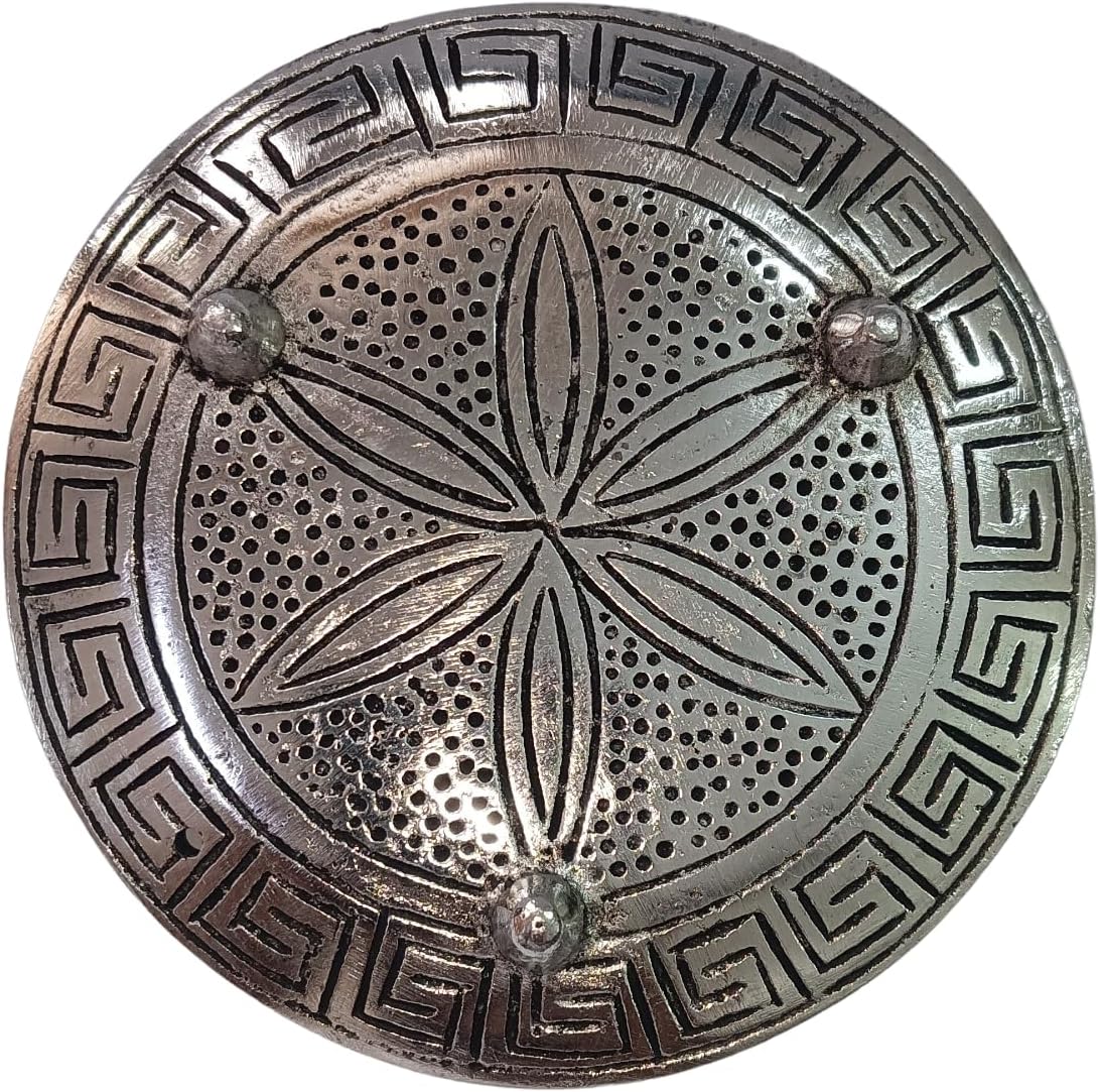 Ajuny Aluminum Round Incense Holder Burner