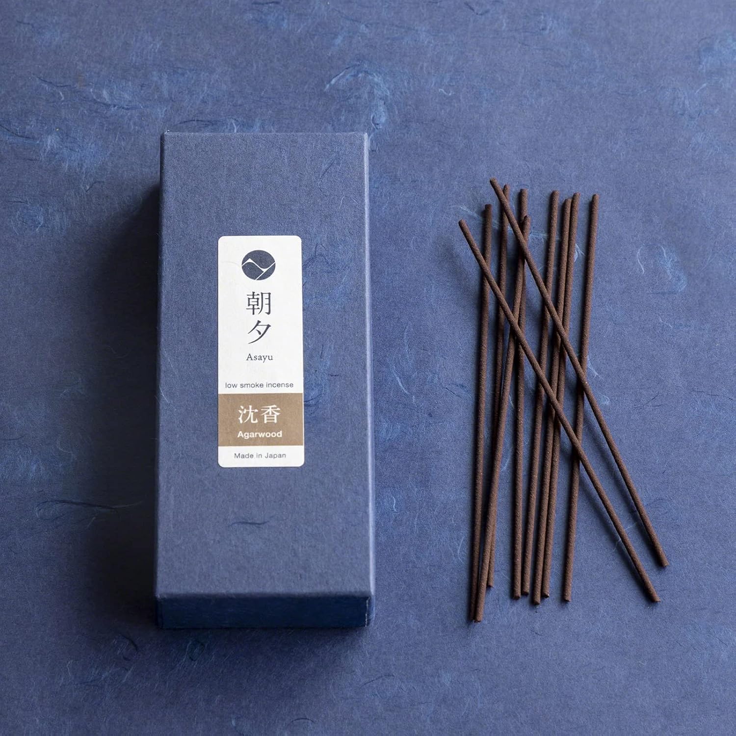 Asayu Japan Low Smoke Agarwood Incense Sticks 40gr