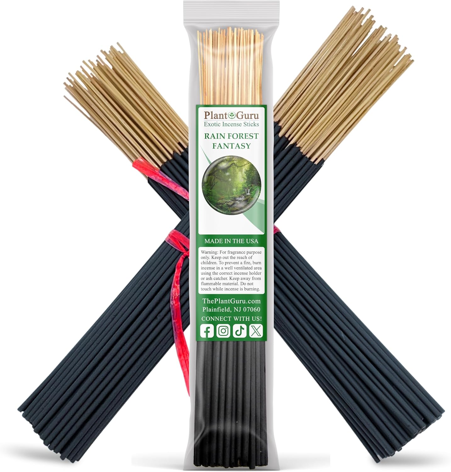 Rain Forest Fantasy Incense Sticks 11 - 1 Bundle 85-100 Sticks