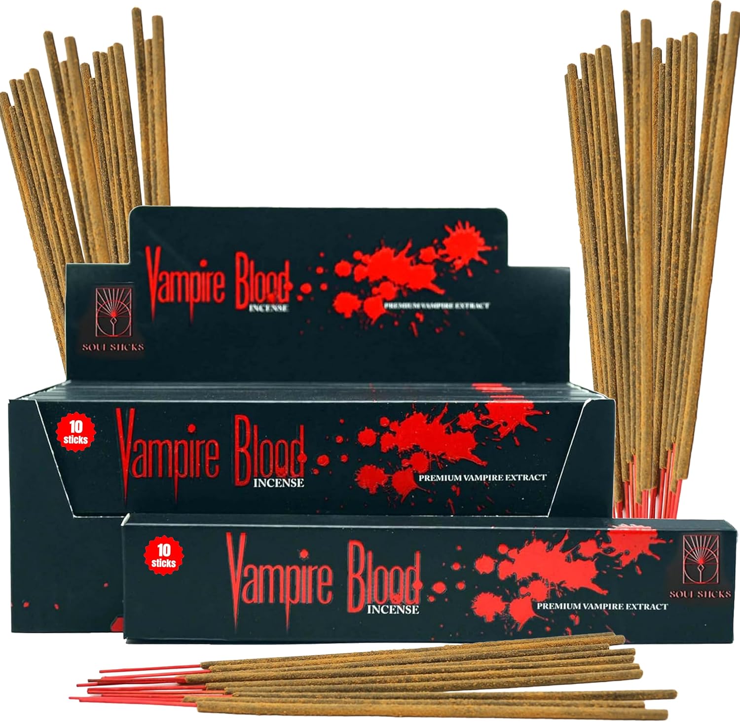 Soul Sticks Vampire Blood Incense Sticks 12 Pack