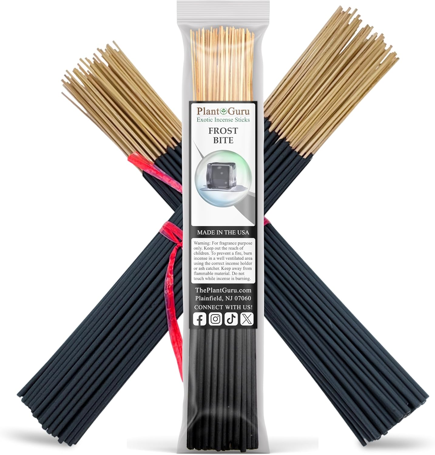 Frostbite Incense Sticks - Black Ice 11 1 Bundle 85-100 Sticks