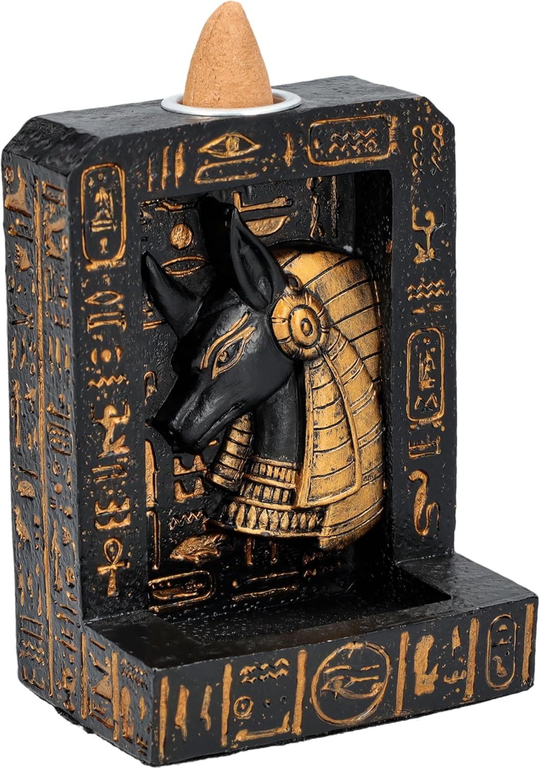 Pacific Giftware Anubis Backflow Incense Burner Sculpture
