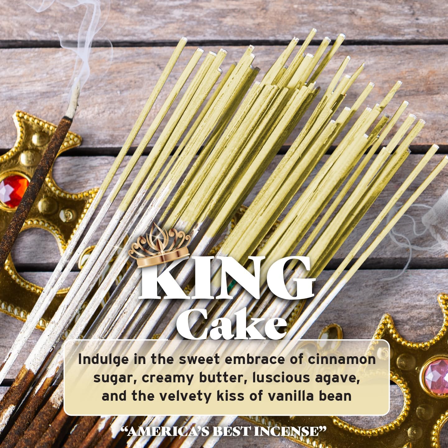 Wild Berry Incense Sticks - King Cake 100 Count