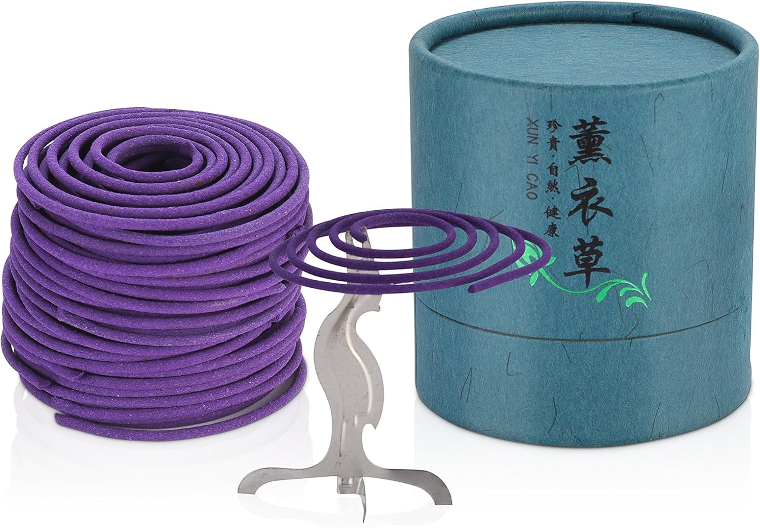 Miupoo Fragrant Coil Incense Lavender 24pcs Box