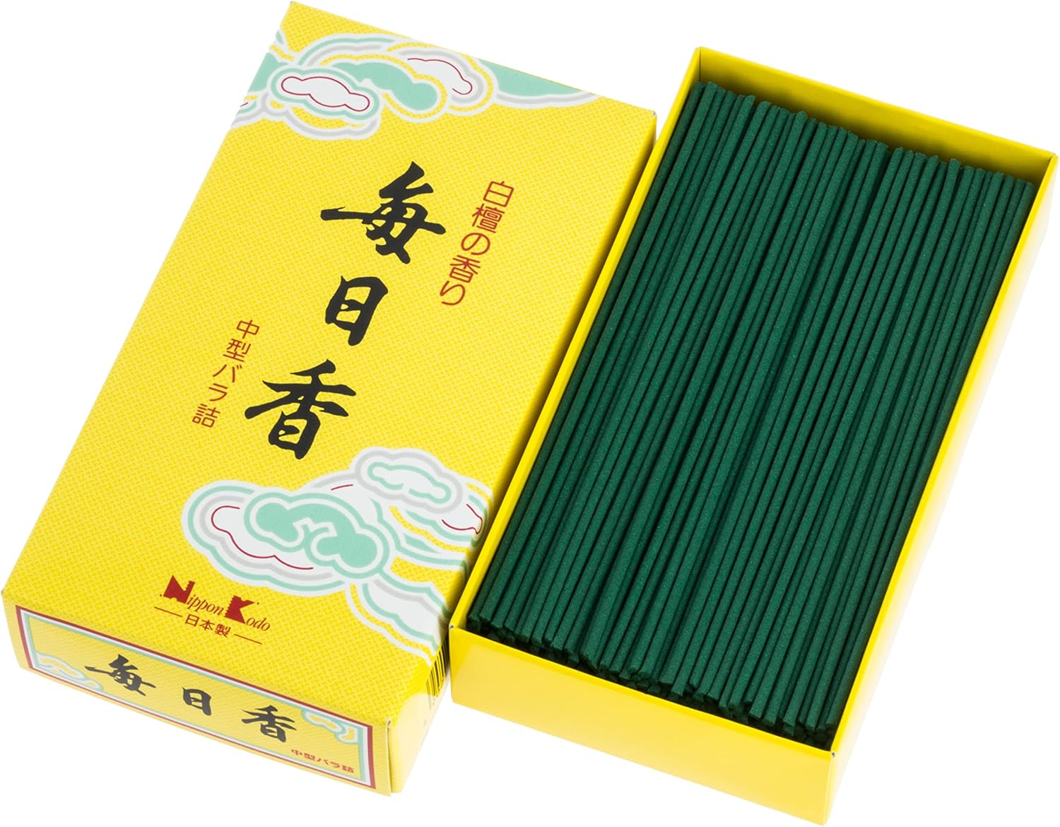 Nippon Kodo Mainichi KOH Sandalwood Incense Sticks - 220 Count