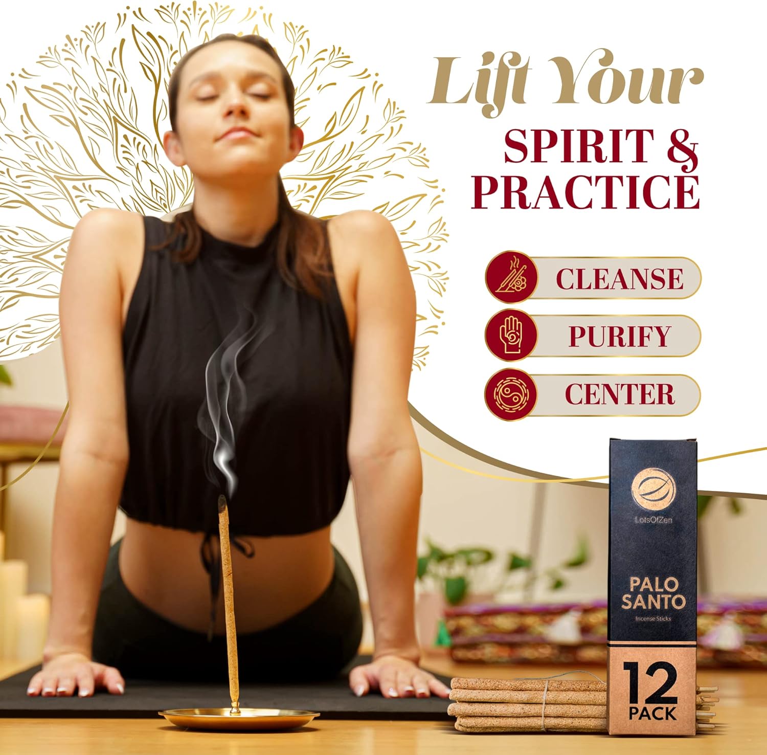 Large Palo Santo Incense Sticks 12 Pack