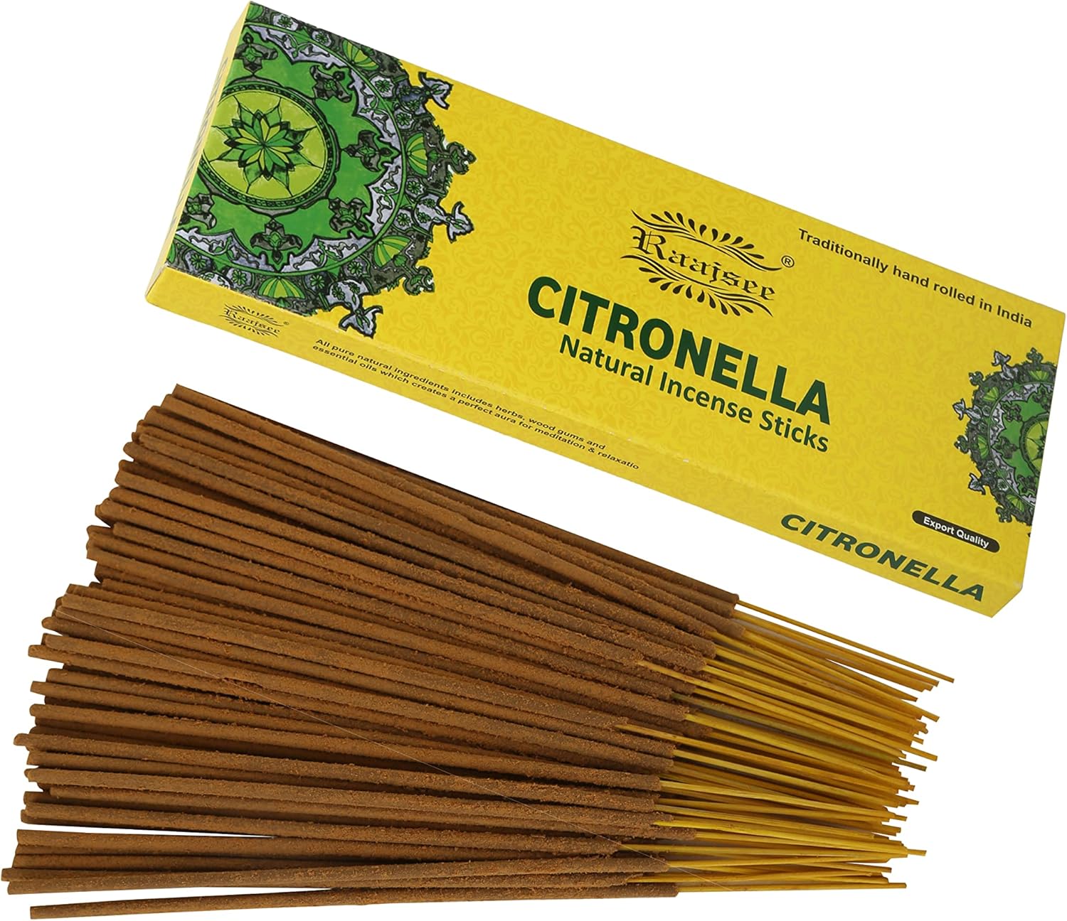 Raajsee Citronella Incense Sticks 100 gm Pack