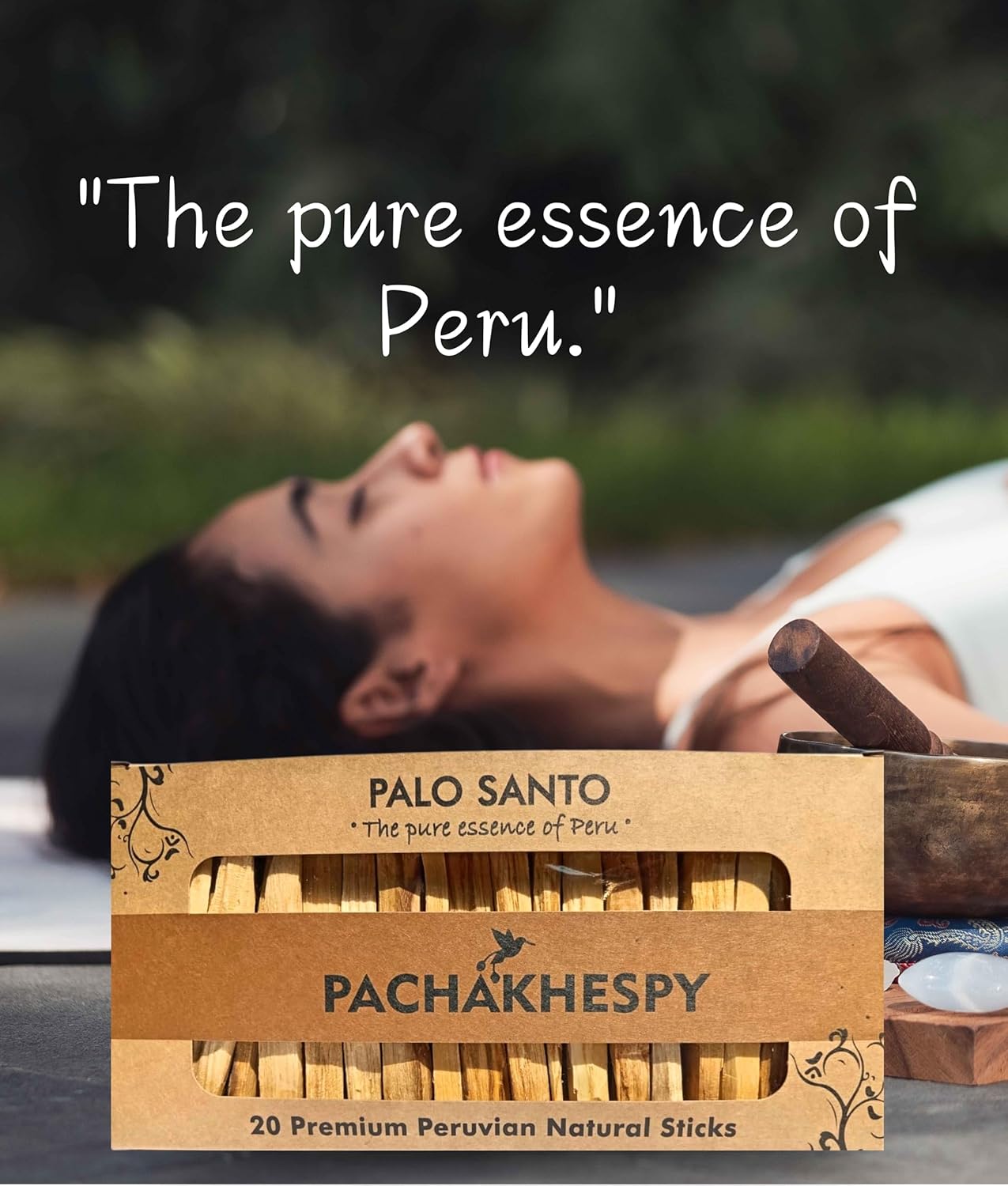 Pachakahespy Premium Palo Santo Sticks 20 Pack