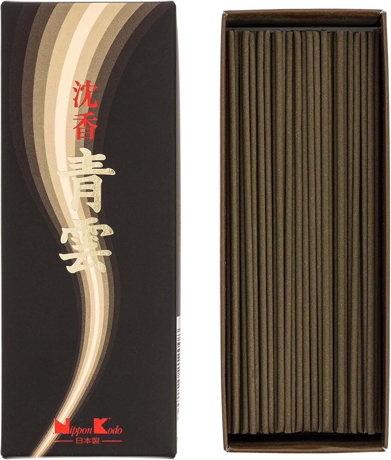 Nippon Kodo Aloe Incense Sticks Black 15x8x3cm