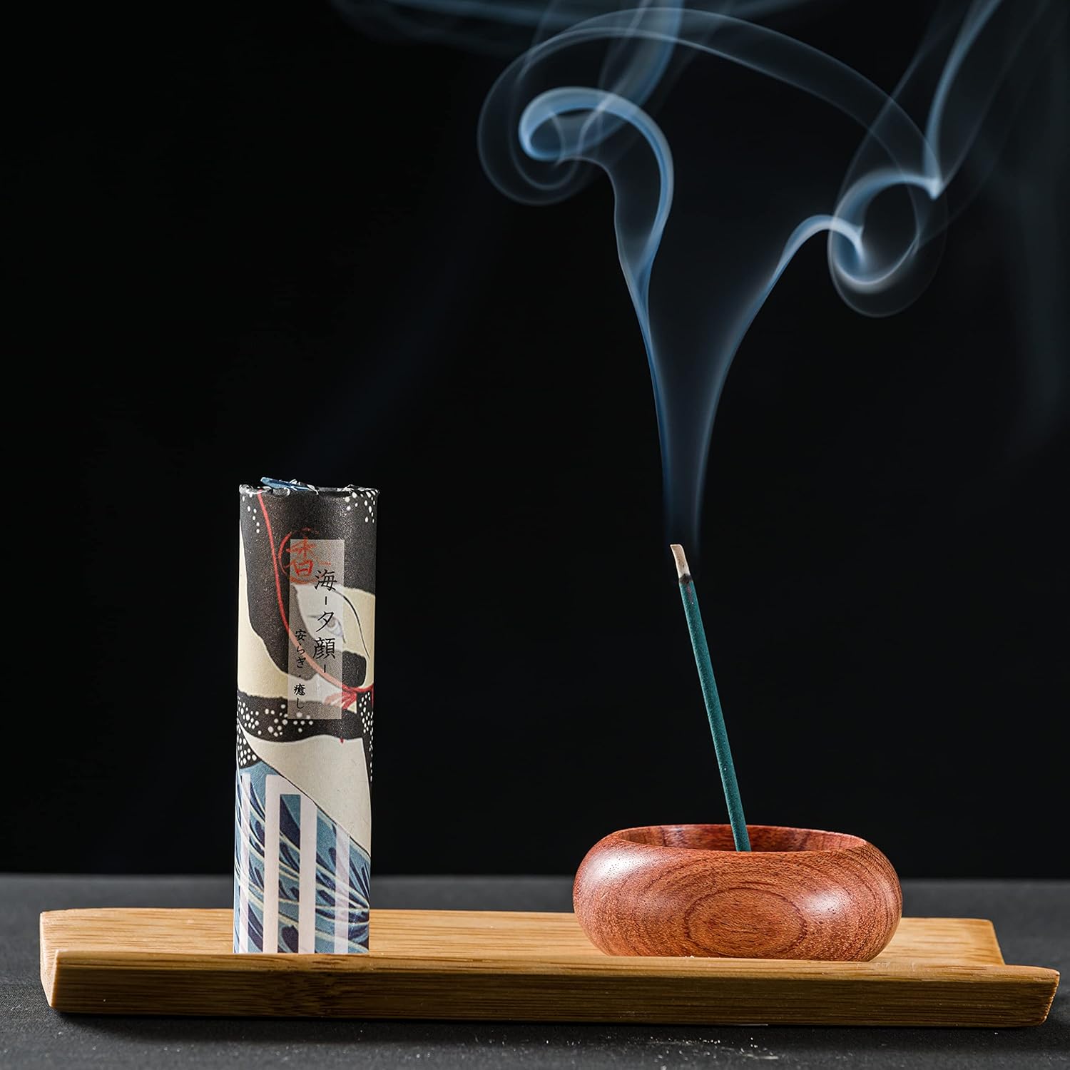 Kiki-WAKOU Japanese Handmade Incense Kyoto 10 Sticks Ocean Fragrance