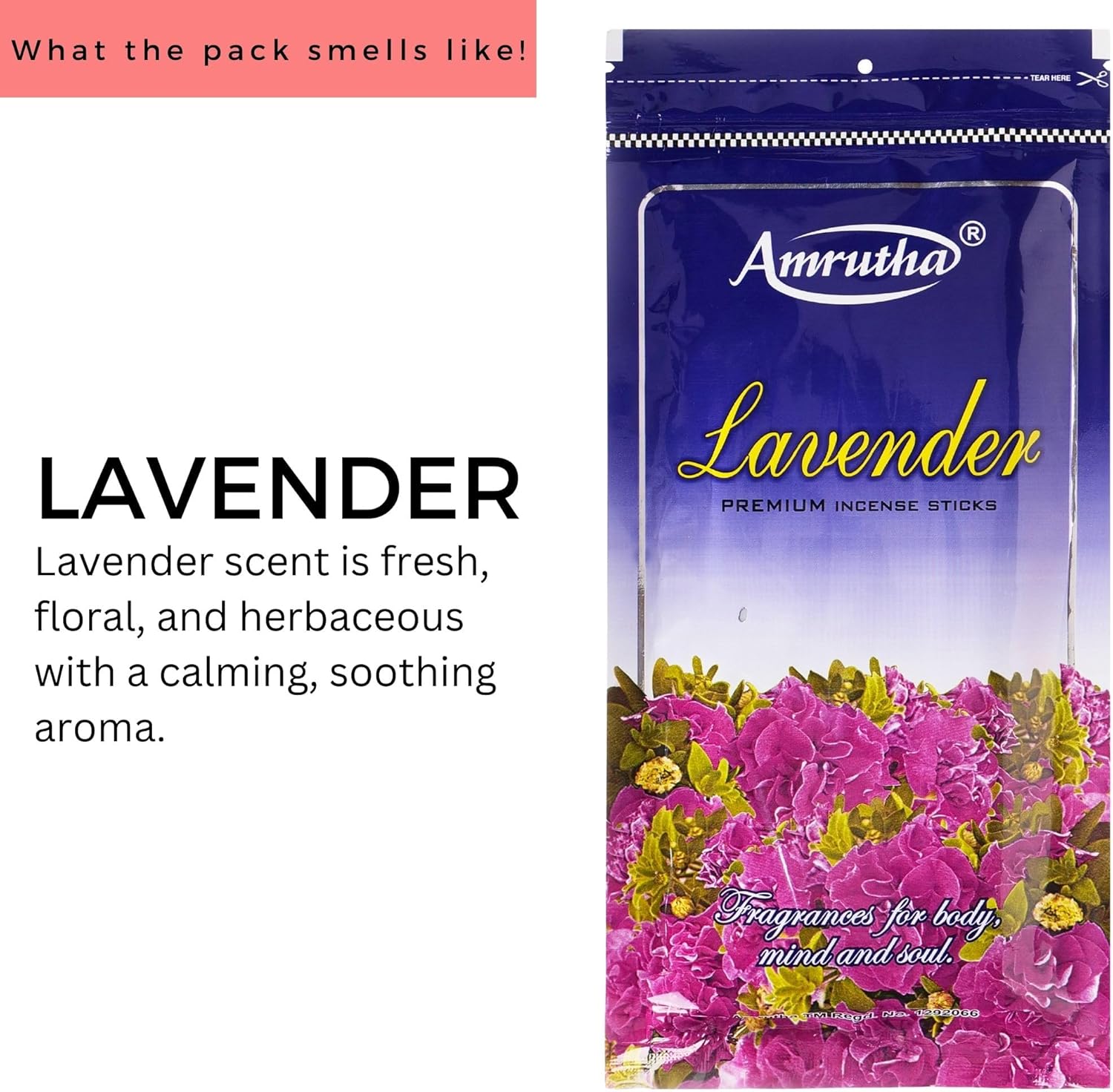 Hashcart Lavender Incense Sticks 120g With Holder