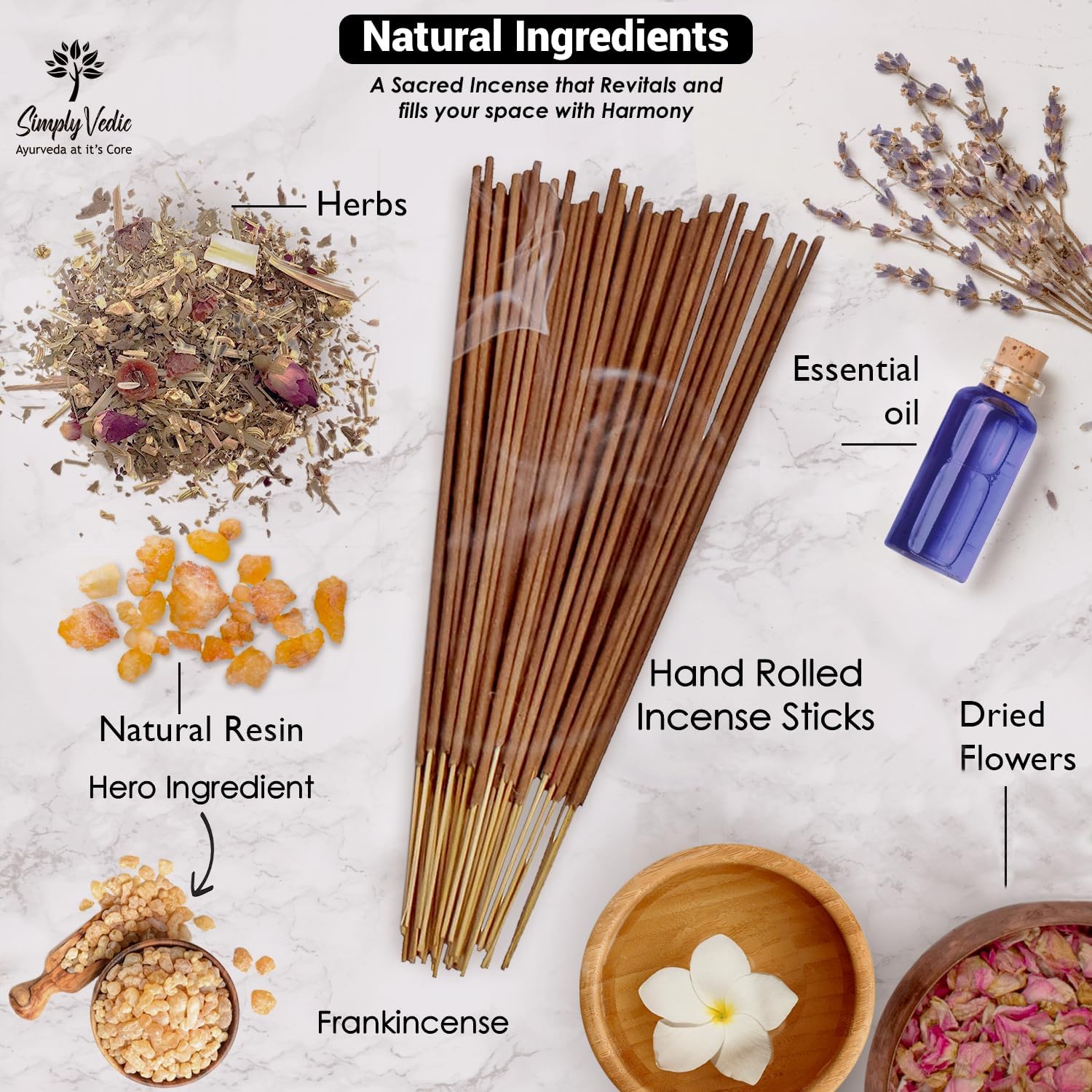 Frankincense Incense Sticks 250g with Holder