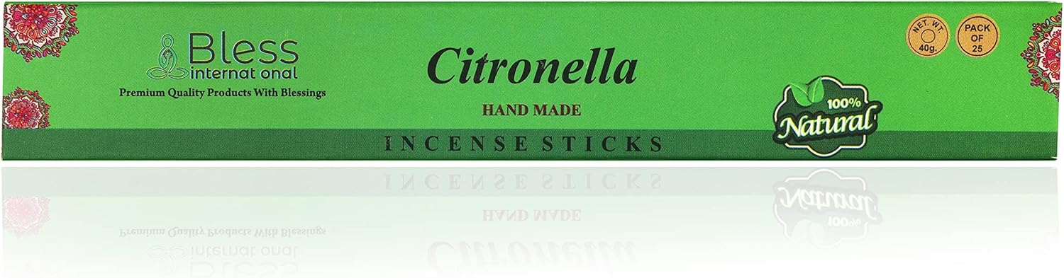 Bless-Citronella Natural Handmade Incense Sticks