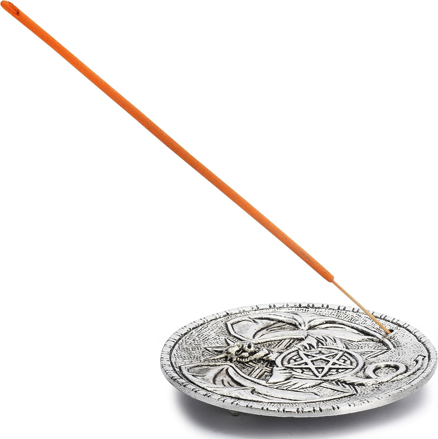 Ajuny Aluminum Round Incense Holder Burner