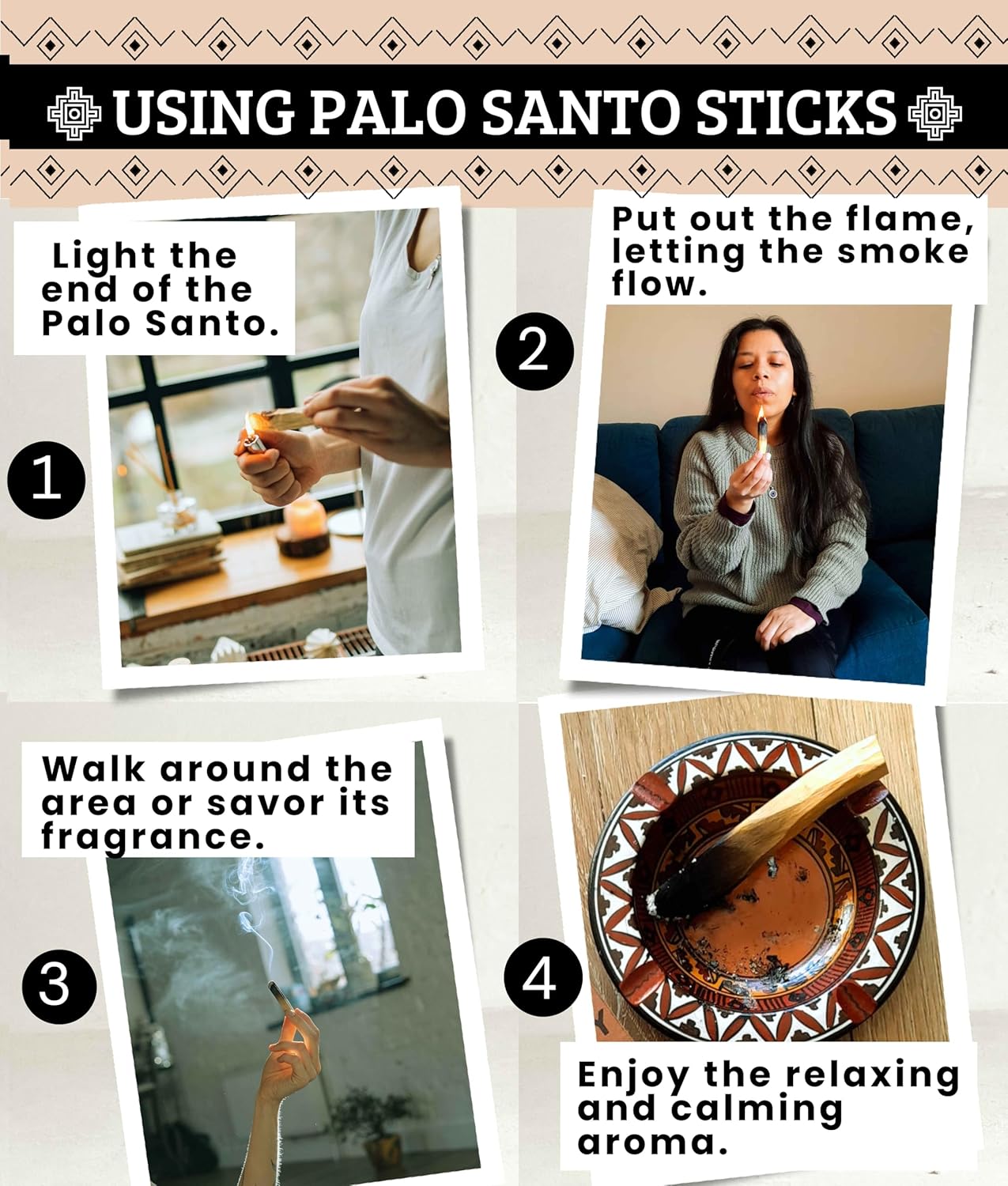 Pachakahespy Premium Palo Santo Sticks 20 Pack