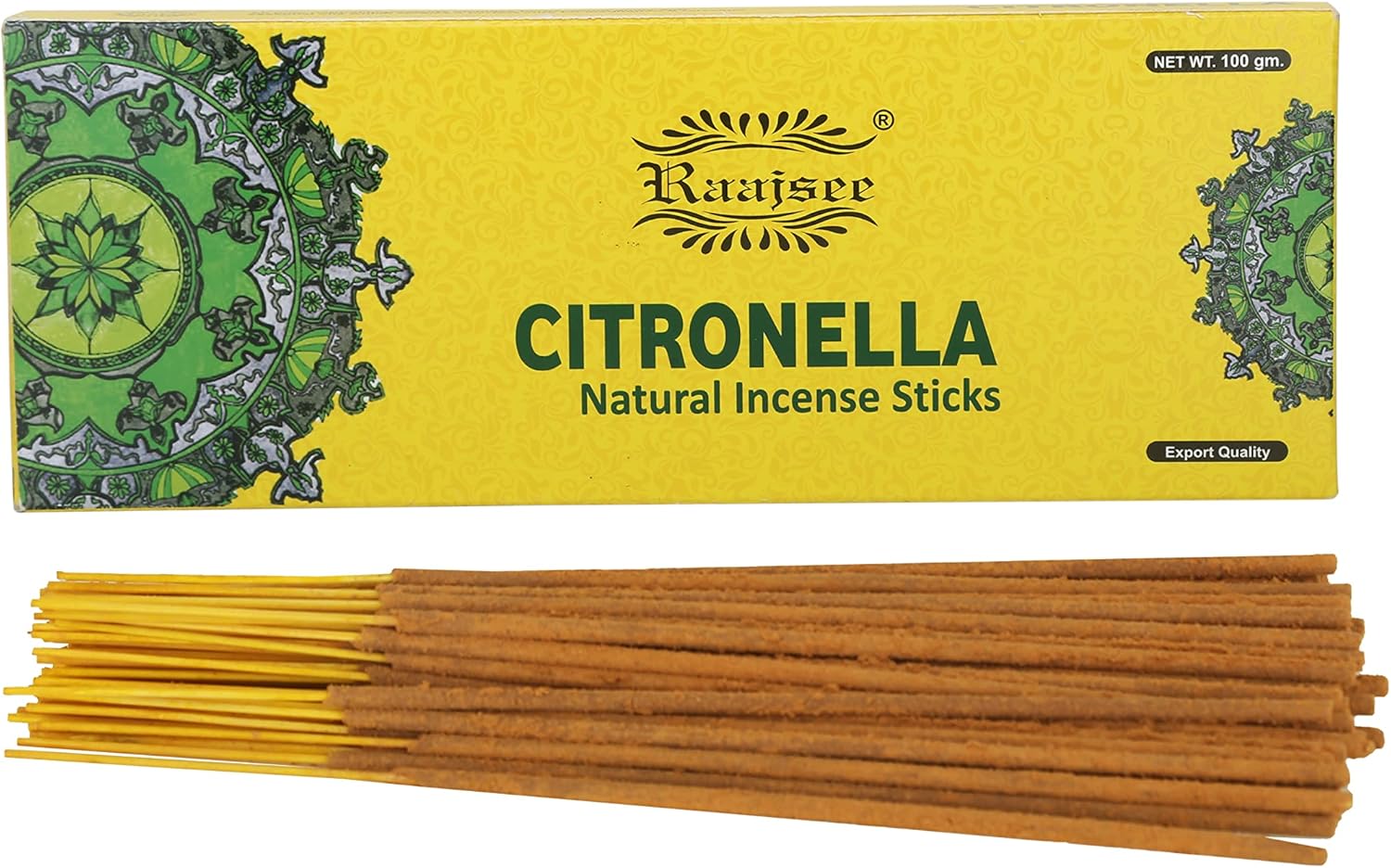 Raajsee Citronella Incense Sticks 100 gm Pack