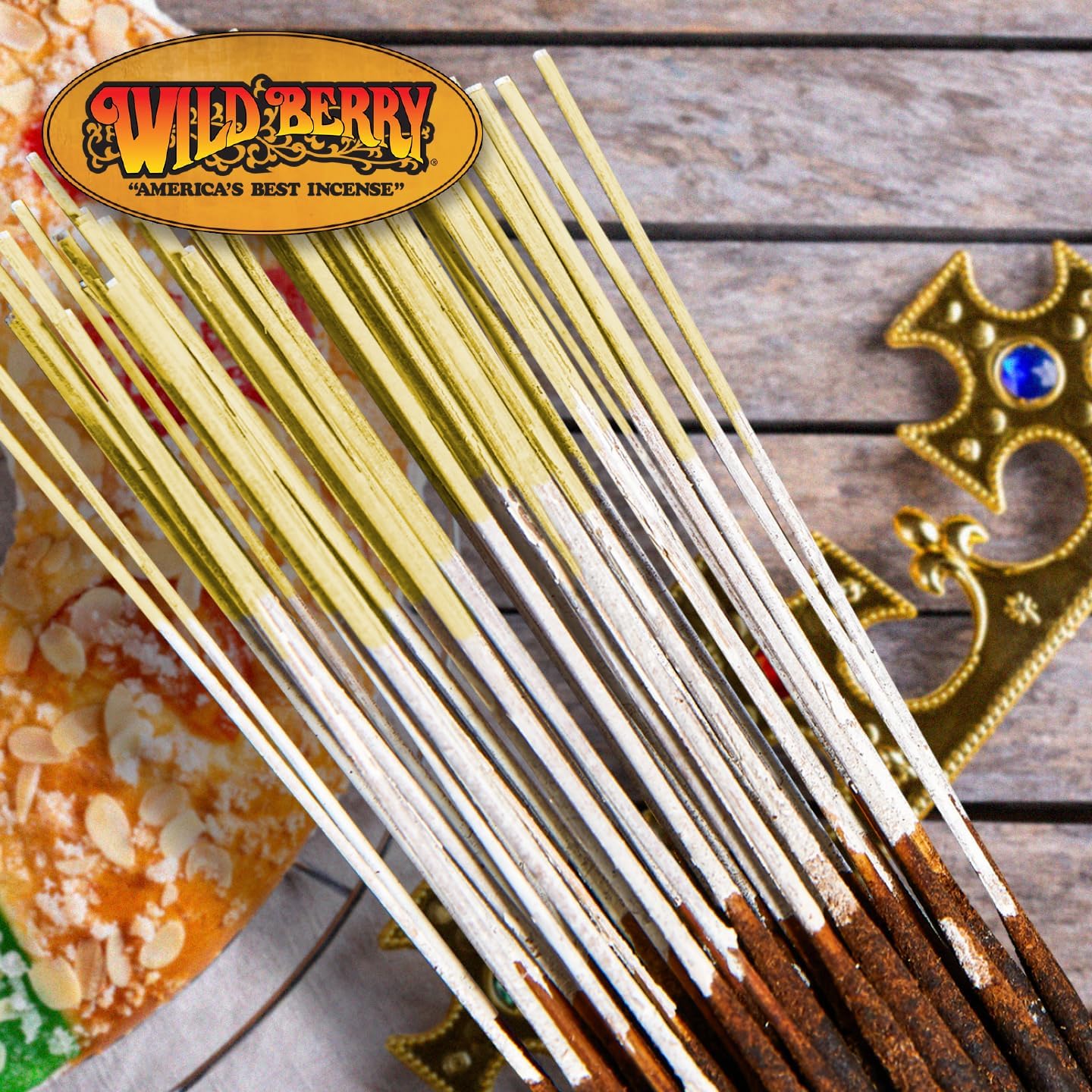 Wild Berry Incense Sticks - King Cake 100 Count