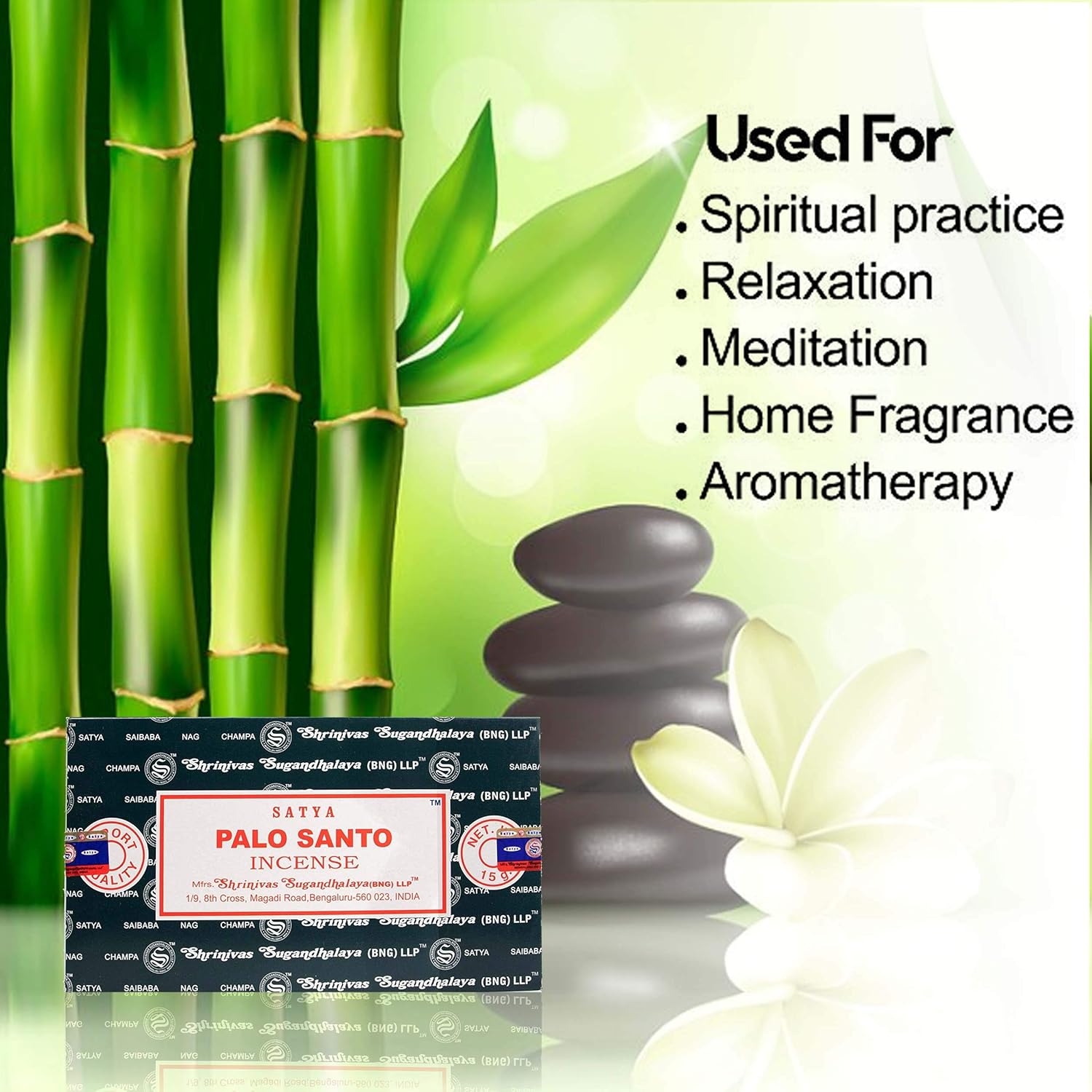 Satya Nag Champa Incense Stick Set of 12 15g