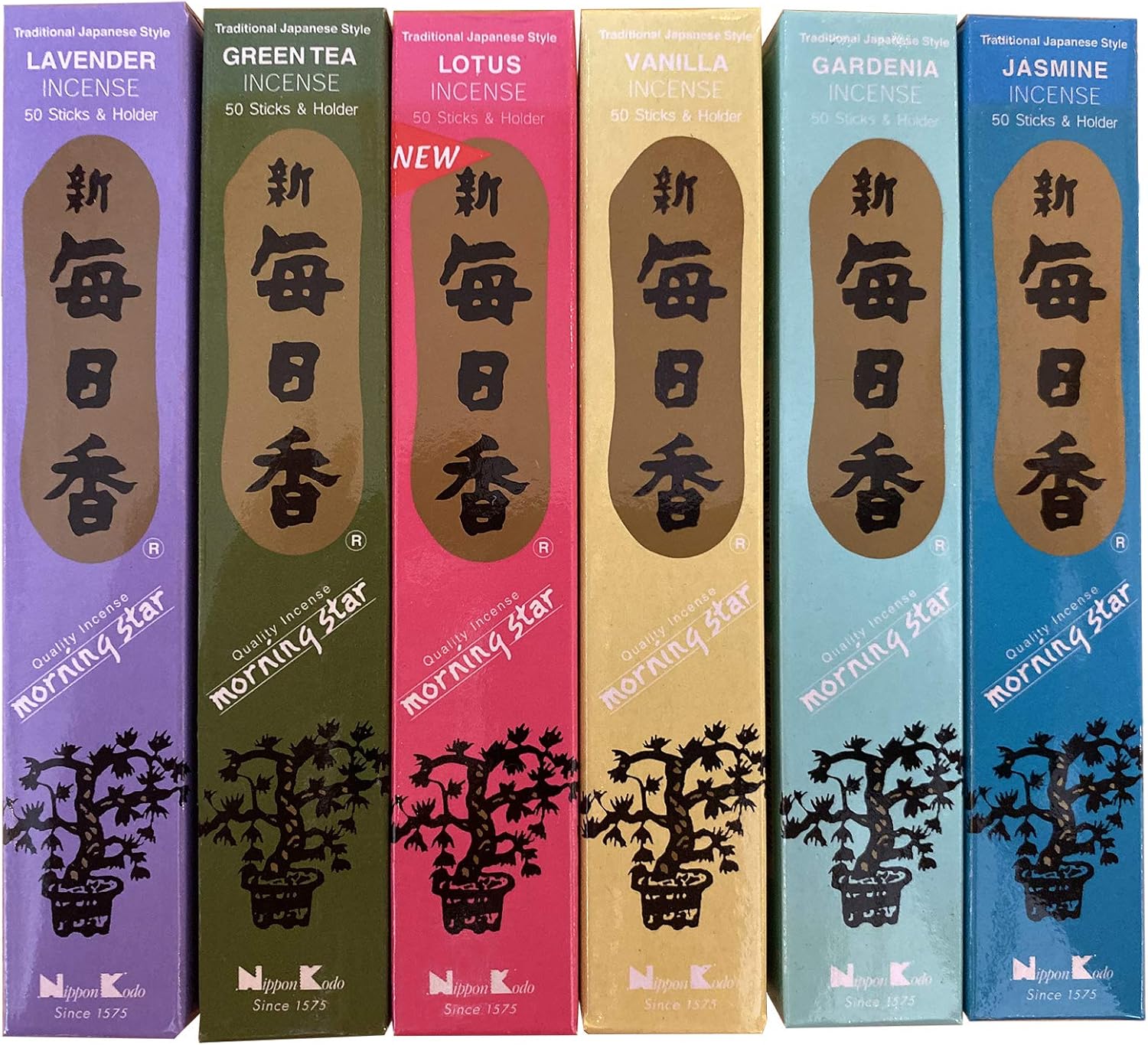 Nippon kodo Morning Star Incense Set of 6