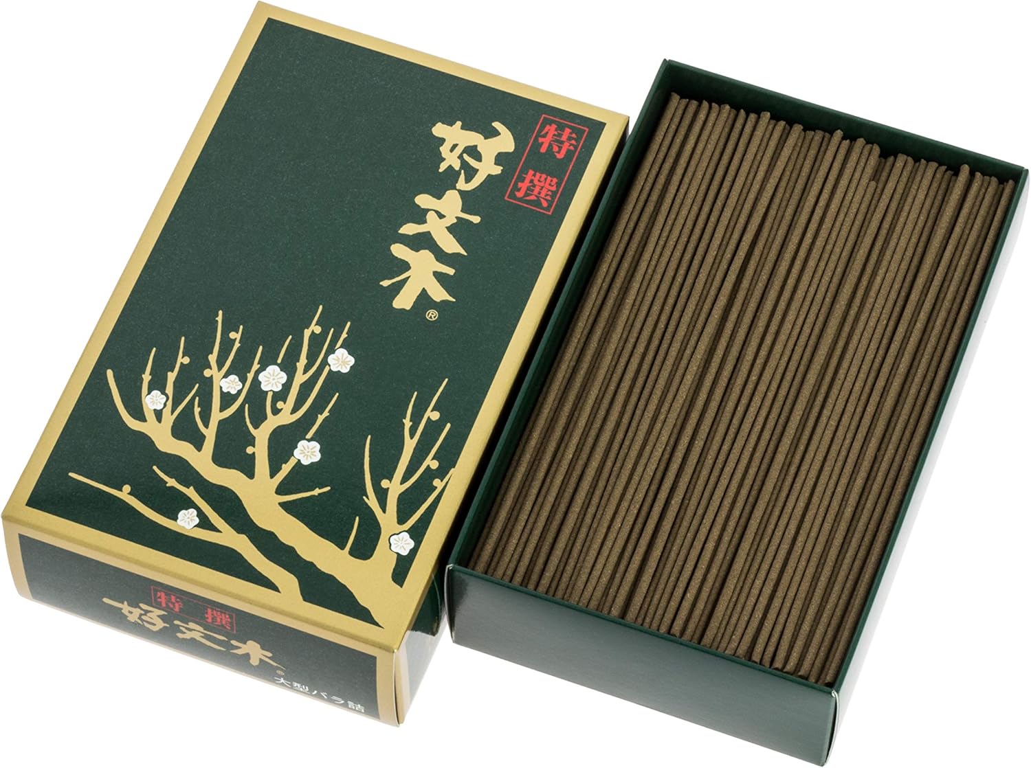 Kobunboku Japanese Incense Aloe Wood 500 Sticks Black