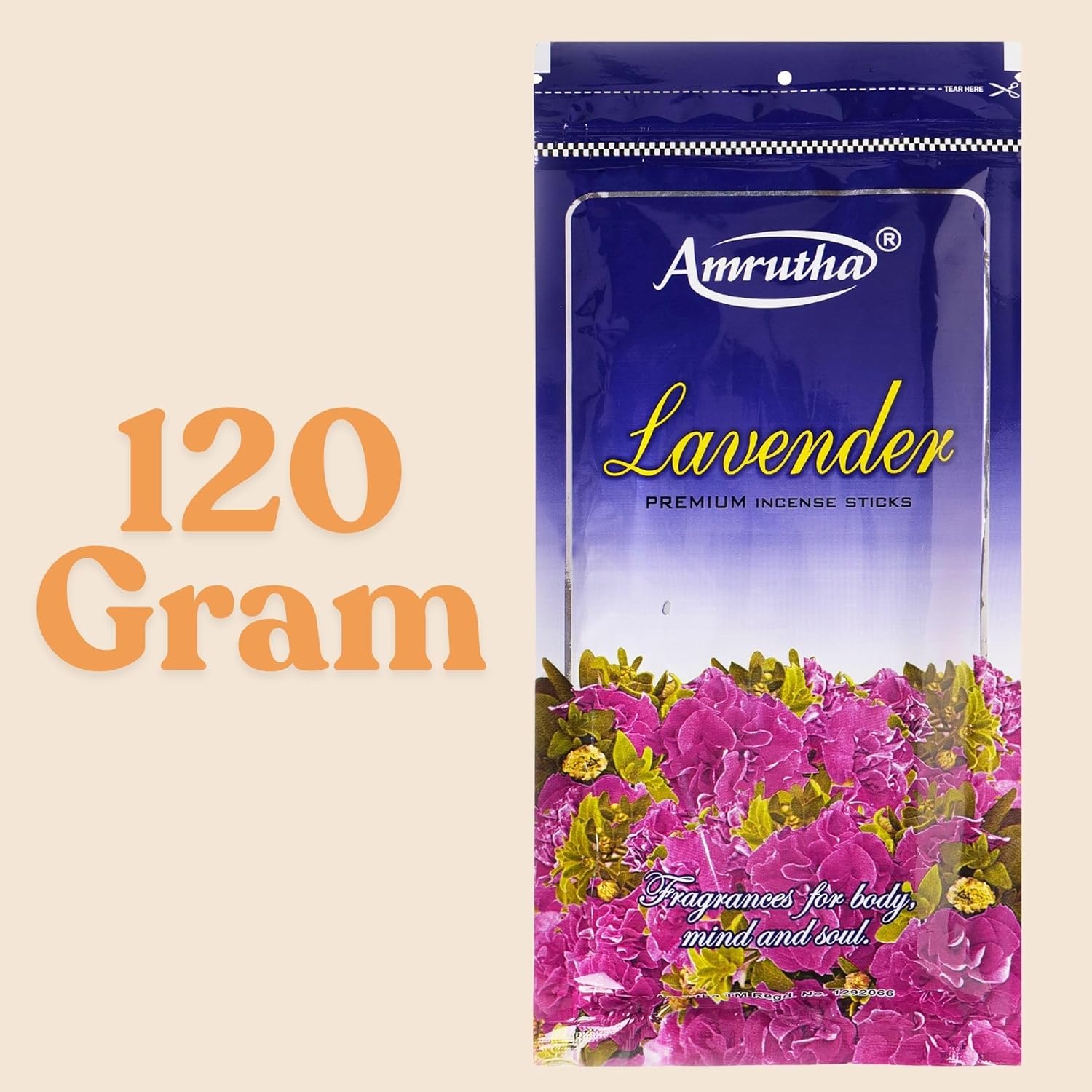 Hashcart Lavender Incense Sticks 120g With Holder