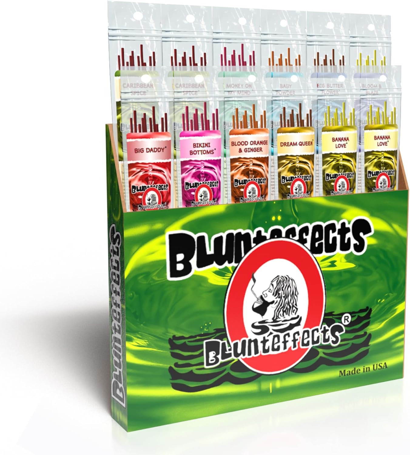 Blunteffects Incense Sticks 12 Scents Assorted Pack